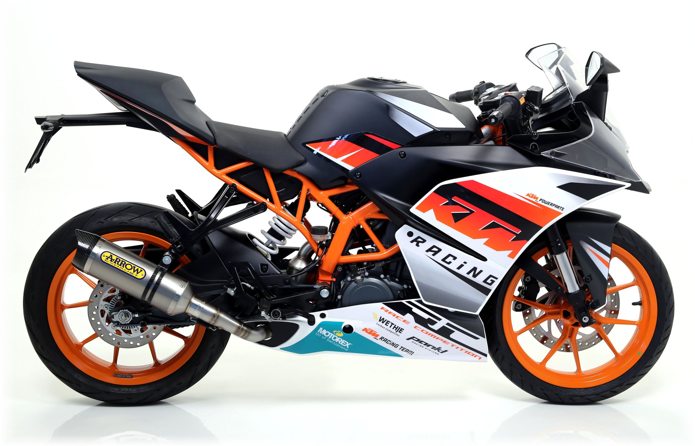 Arrow Exhausts For The KTM RC 390 20152016